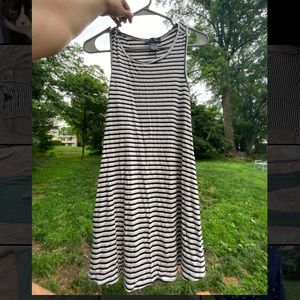 Striped Swing tank dress